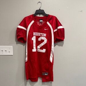 Nike Houston Red and White Jersey